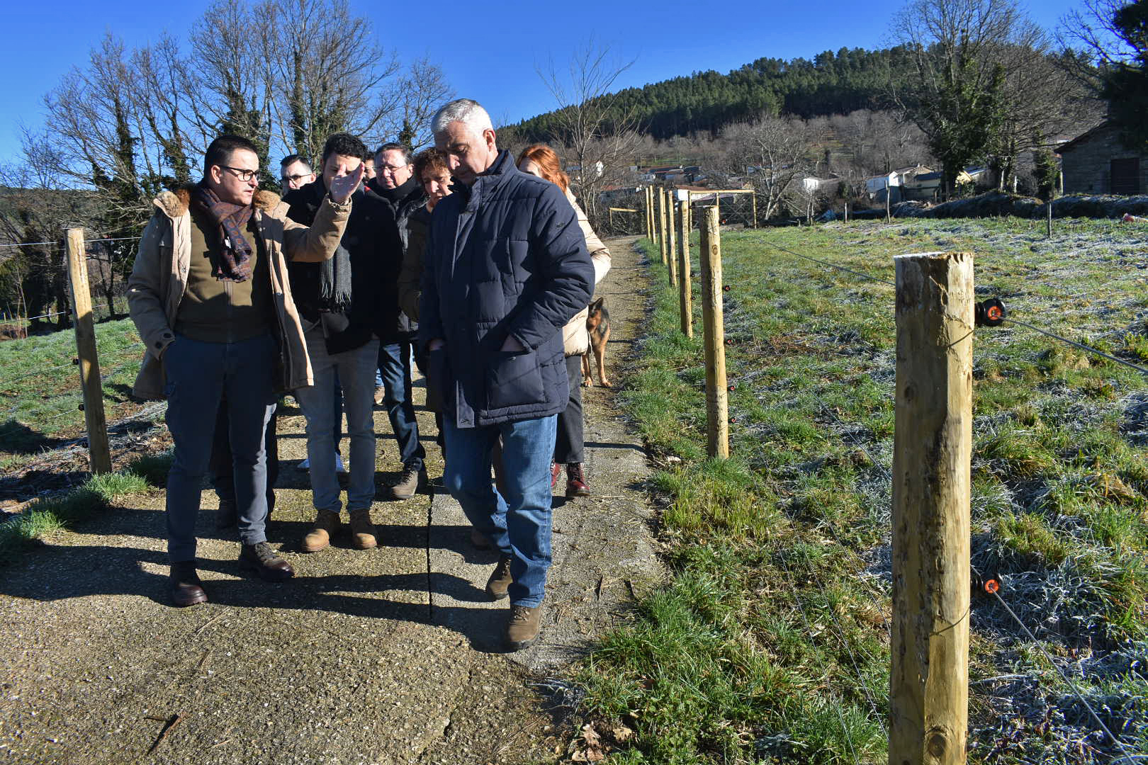 La Xunta finaliza los cierres perimetrales de la aldea modelo de Pedrosa